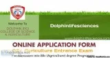 Online Application Form For Bsc Agriculture