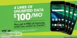 4 LINES FOR 100 A MONTH WITH CRICKET WIRELESS SOUTHFIELD