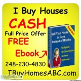 I Buy Houses CASH. Full Price Offer. Walk Away Today.