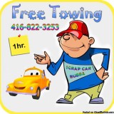 Scrap Car Removal 416-822-3253 FREE TOWING