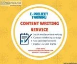 Content Editor and Writer Requirement