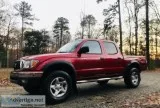 2002 Toyota Tacoma Red Pickup Truck