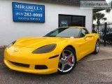 2008 CHEVROLET CORVETTE TARGA  WE FINANCE  MIRABELLA MOTORS 