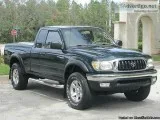 2002 Toyota Tacoma Green Truck Pickup
