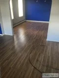 Laminate vinyl plank and hardwood flooring installation