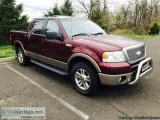 2006 Ford F-150 Lariat Burgundy Pickup Truck