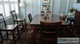 Dinning room table with 8 chairs