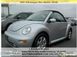 2003 Volkswagen New Beetle GLS 2dr Convertible