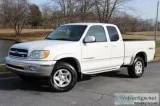 2002 Toyota Tundra White Pickup Truck