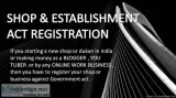 SHOP and COMMERCIAL ESTABLISHMENT ACT REGISTRATION