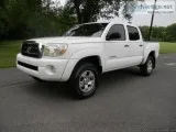 2006 Toyota Tacoma White Pickup Truck