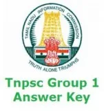 TNPSC Group &ndash 1  Answer Key &ndash 2019