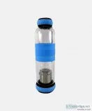 Glass drink water bottles for sale