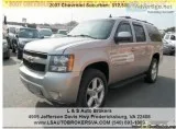 2007 CHEVROLET SUBURBAN LTZ 1500 4X4NAVIGATIOND VD