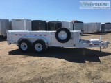 7x14 Low Pro Dump PJ Dump Trailer DL142