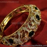 Buy Gold Bangles for Women Online  The Little Jewel Box