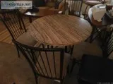 Table and 4 chairs for sale