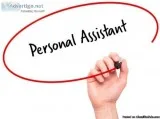 Looking for Telephone Operator  Personal Assistant
