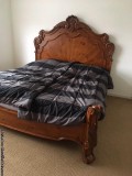 king size bed [headboard and fotboard] and 2 nightstand