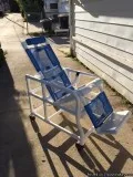 Plastic wheelchair