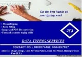 Online and offline Typing Sevices