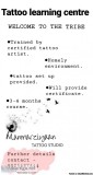 Tattoo learning classes