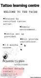 Tattoo learning classes