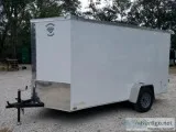 6 x 12 Enclosed Cargo Trailer WV-nose - 70885