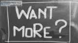 WANT MORE