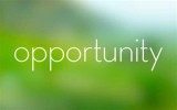 SEARCHING FOR AN OPPORTUNITY