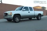 2003 GMC Sierra 1500 White Pickup Truck