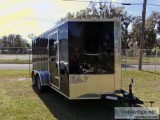 7 x 14 Premium Enclosed Cargo Trailer WV-nose - 68611