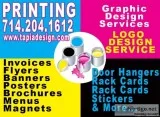 We Print business cards and Flyers in Anaheim