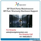 HP Third Party Maintenance  HP Post-Warranty Hardware Support