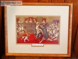 C M Coolidge BB 7 framed piece collection