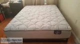 BRAND NEW SERTA queen mattress with mattress cover