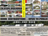 Roll Up Drum Doors and mini storage garage door kits
