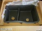 double bowl granite sink