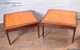 Get Sheraton Side Tables (Regency Satinwood Painted Tops) Online