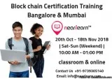 Blockchain training course Bangalore