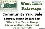 West Loch Fairways Community Yard Sale