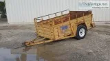 2001 CAL-TRAILER UTILITY TRAILER