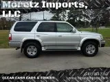 2001 Toyota 4 Runner SR5 V6 SUV w 138K Miles  Warranty