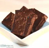 A healthy chocolate fudge recipe 