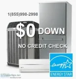 Rent to Own High Efficiency Air Conditioner  Furnace