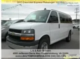 2017 CHEVROLET EXPRESS PASSANGER VAN LOW MILES