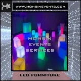 Led dance floor, counter, cocktail table