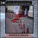 Red carpet, welcome carpet & crowd contr