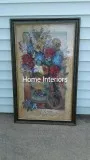 Large Home Interiors Floral Wall Picture