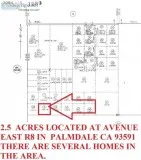 APPROX. 2.5 ACRES LOCATED AT AVENUE EAST R8 IN PALMDALE